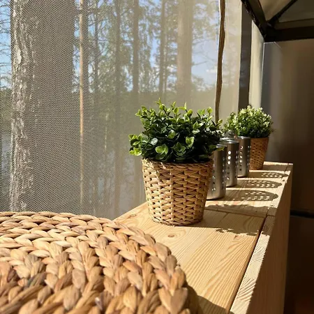 Alaska Glamping Linnansaari Luksusowy namiot *