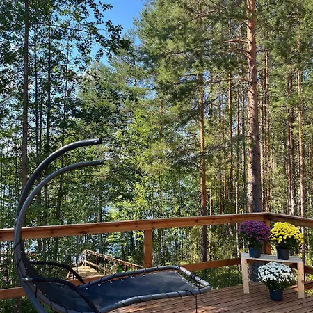 Luksusowy namiot Alaska Glamping Linnansaari