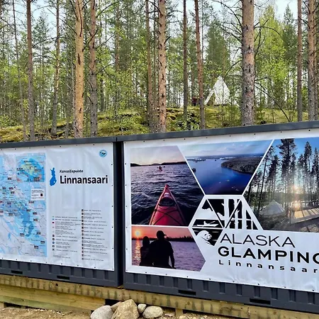 Alaska Glamping Linnansaari *