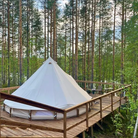 럭셔리텐트 Alaska Glamping Linnansaari 사본린나