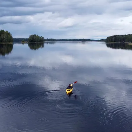 럭셔리텐트 Alaska Glamping Linnansaari *
