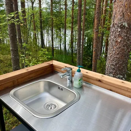 Alaska Glamping Linnansaari Luksusowy namiot *