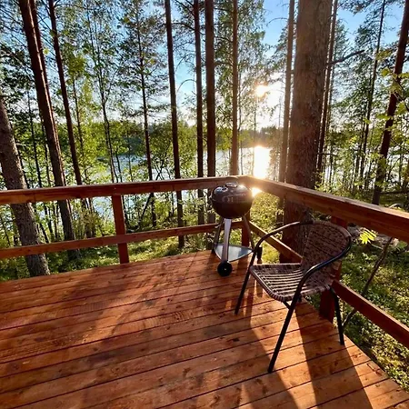 Luxe tent Alaska Glamping Linnansaari