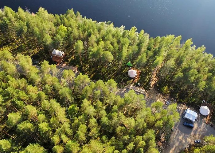 Glamping Alaska Glamping Linnansaari *