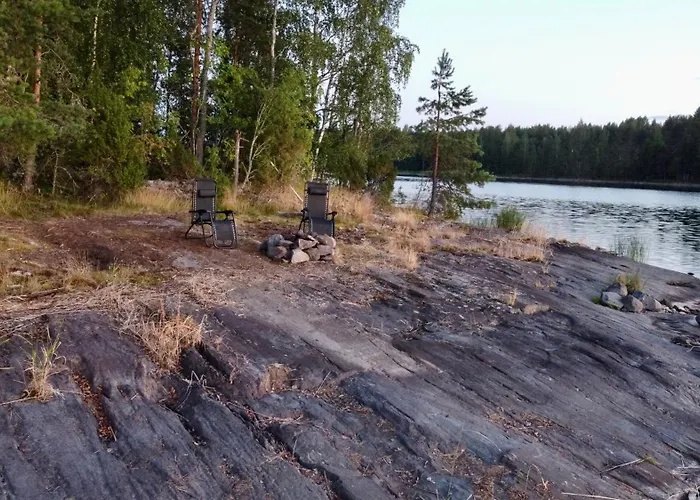 Tente de luxe Alaska Glamping Linnansaari *
